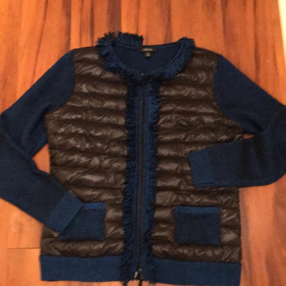 Carlisle sweater blue black